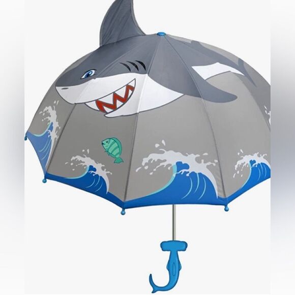 Kidorable Shark umbrella for boys NWT (I have two available).  Price Firm - Picture 1 of 12